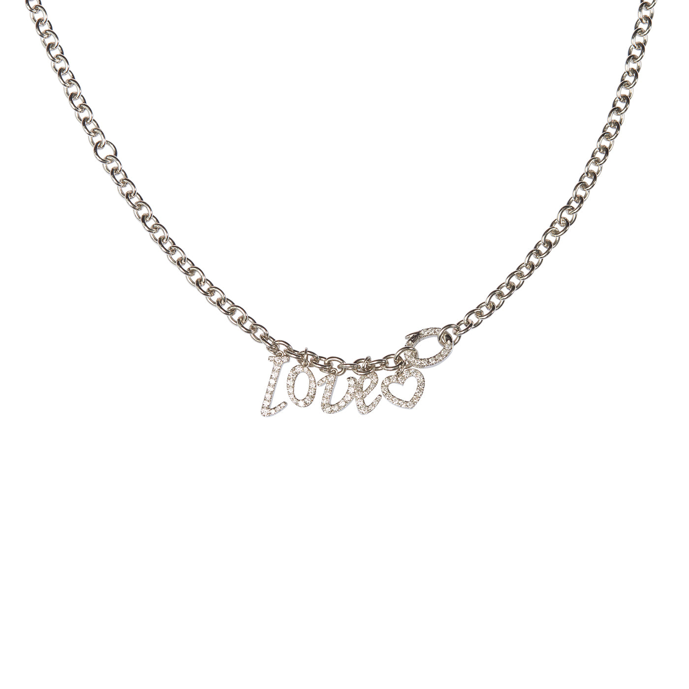 Diamond Love Chain Necklace | Archival Sale 2024
