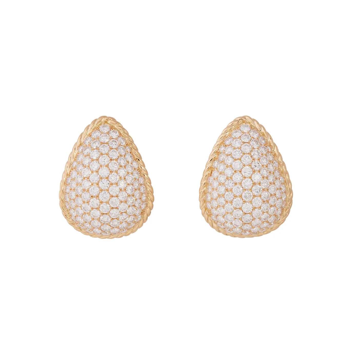 Diamond Anjou Earrings