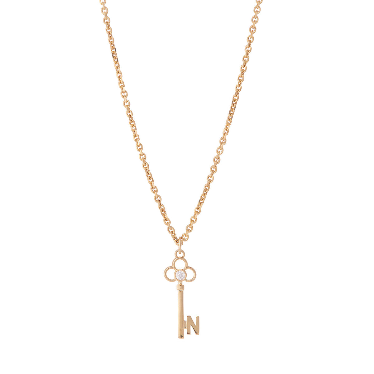Alphabet Key Charm | Necklaces