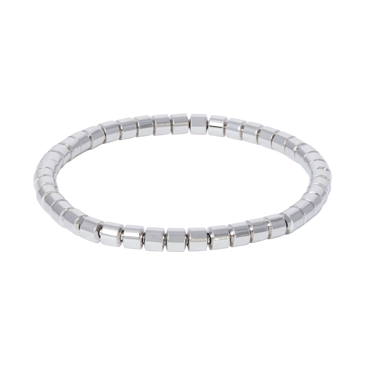 Taren Bracelet | White Gold / 7.25 in (18.5 cm) | Bracelets