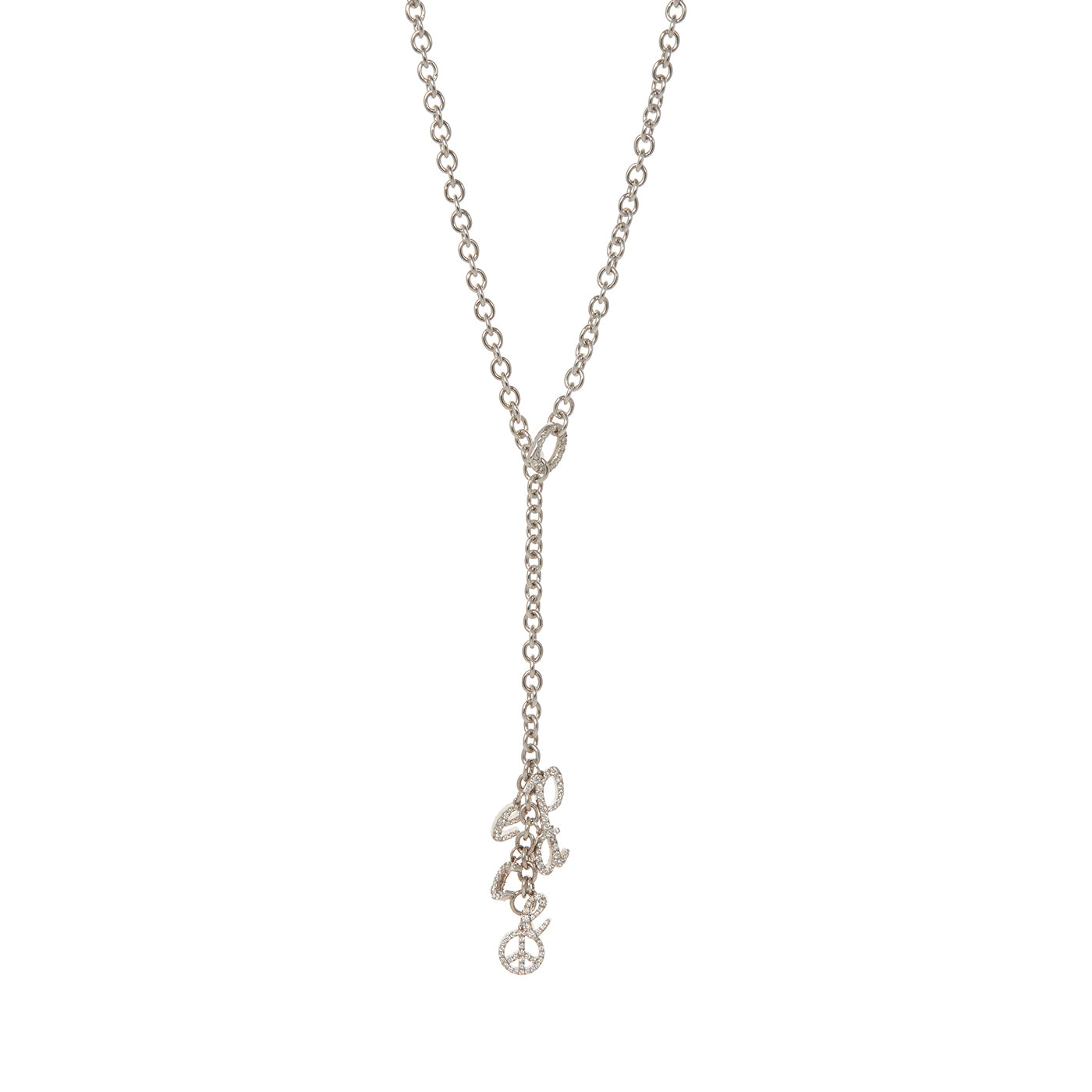 Diamond Peace Chain Necklace | Archival Sale 2024