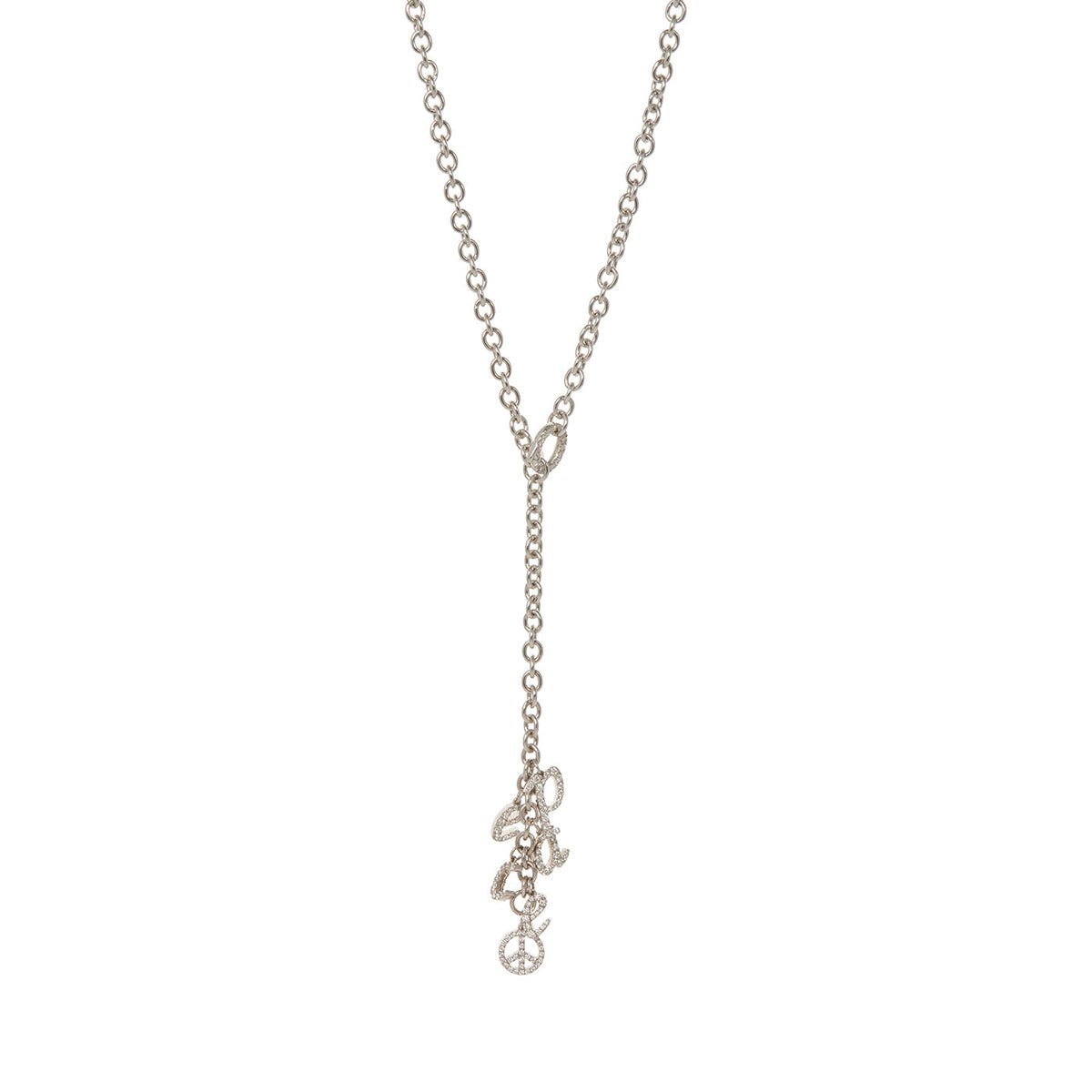 Diamond Peace Chain Necklace | Archival Sale 2024