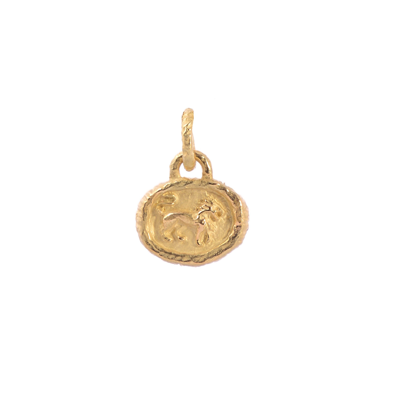 Petite Leo Pendant | Yellow Gold / Petite | Zodiacs