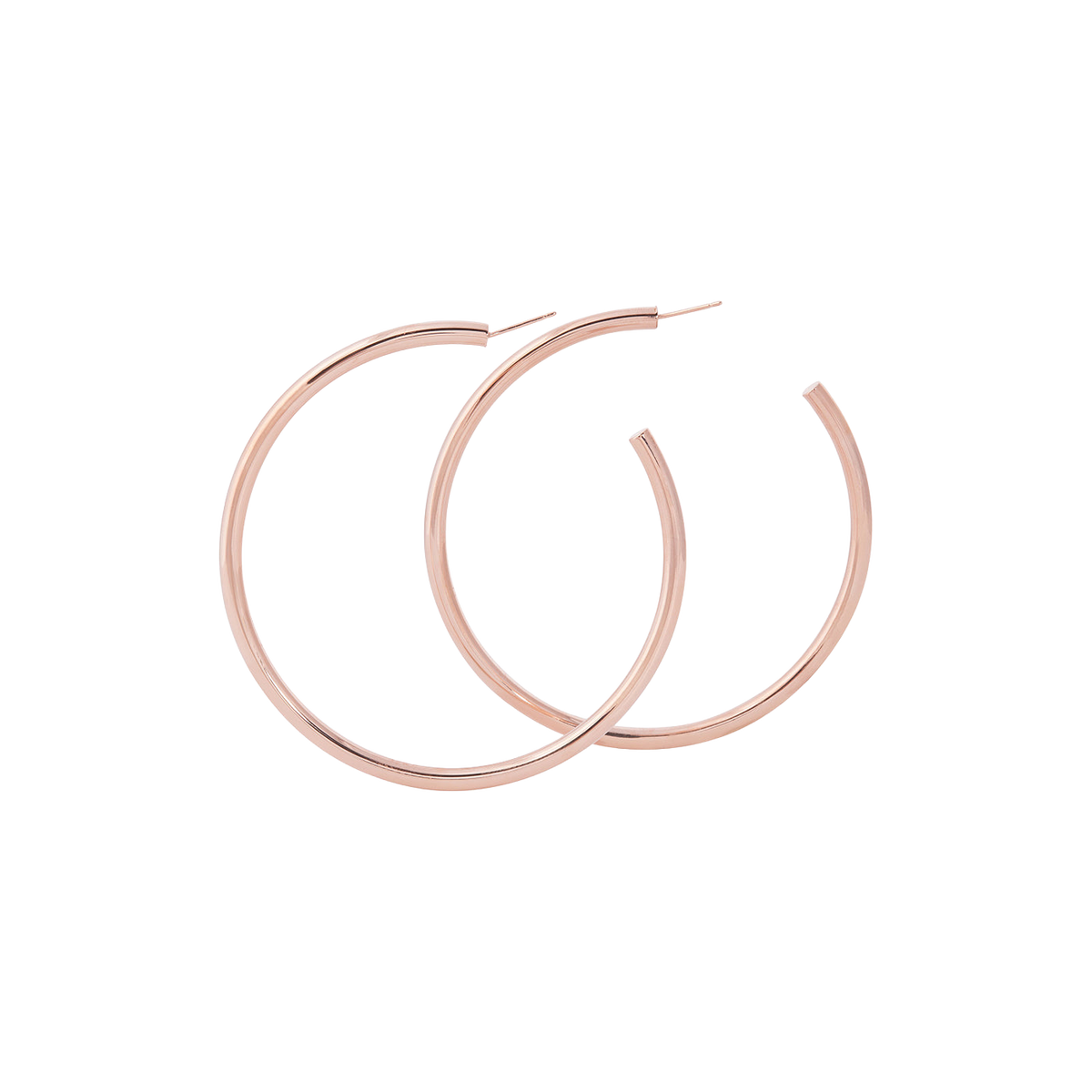 Rounded Hoop Earrings