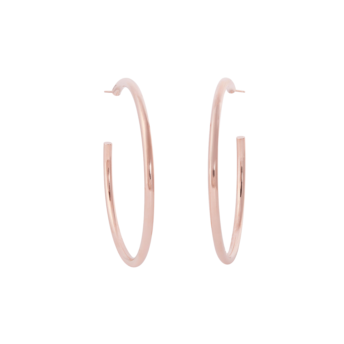 Rounded Hoop Earrings
