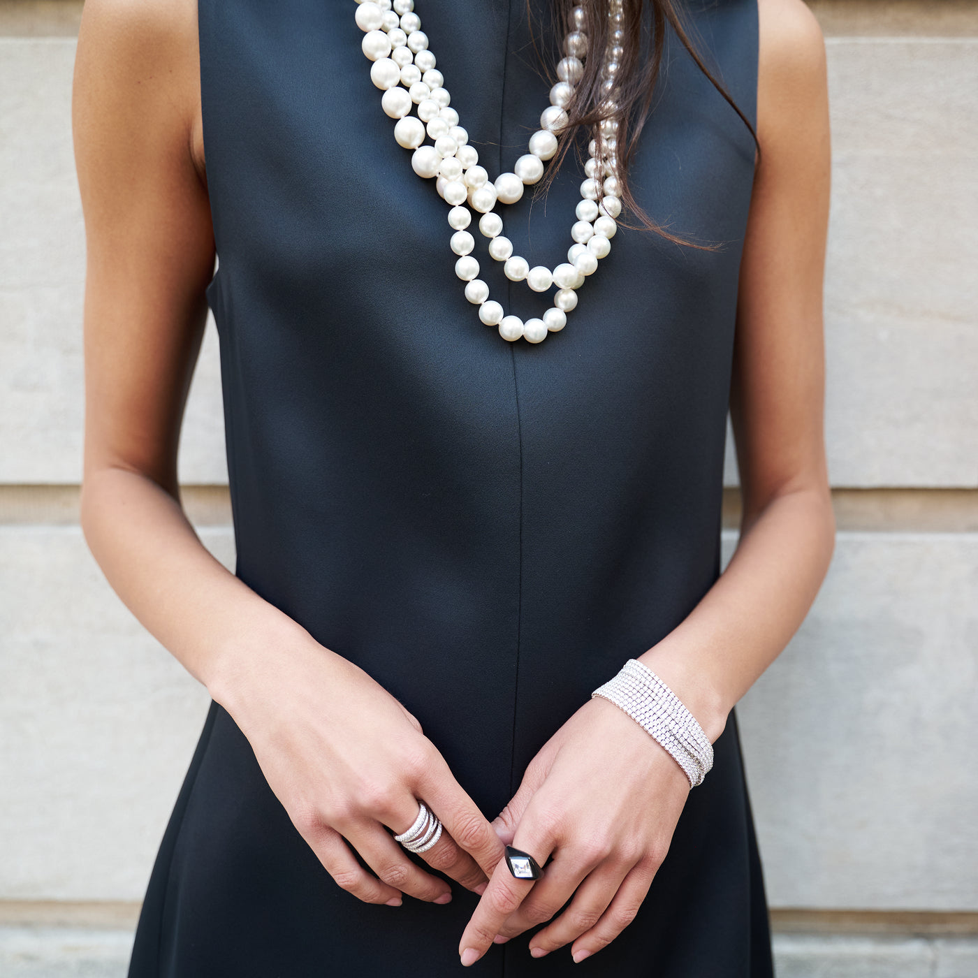 Diamond Scribble Ring