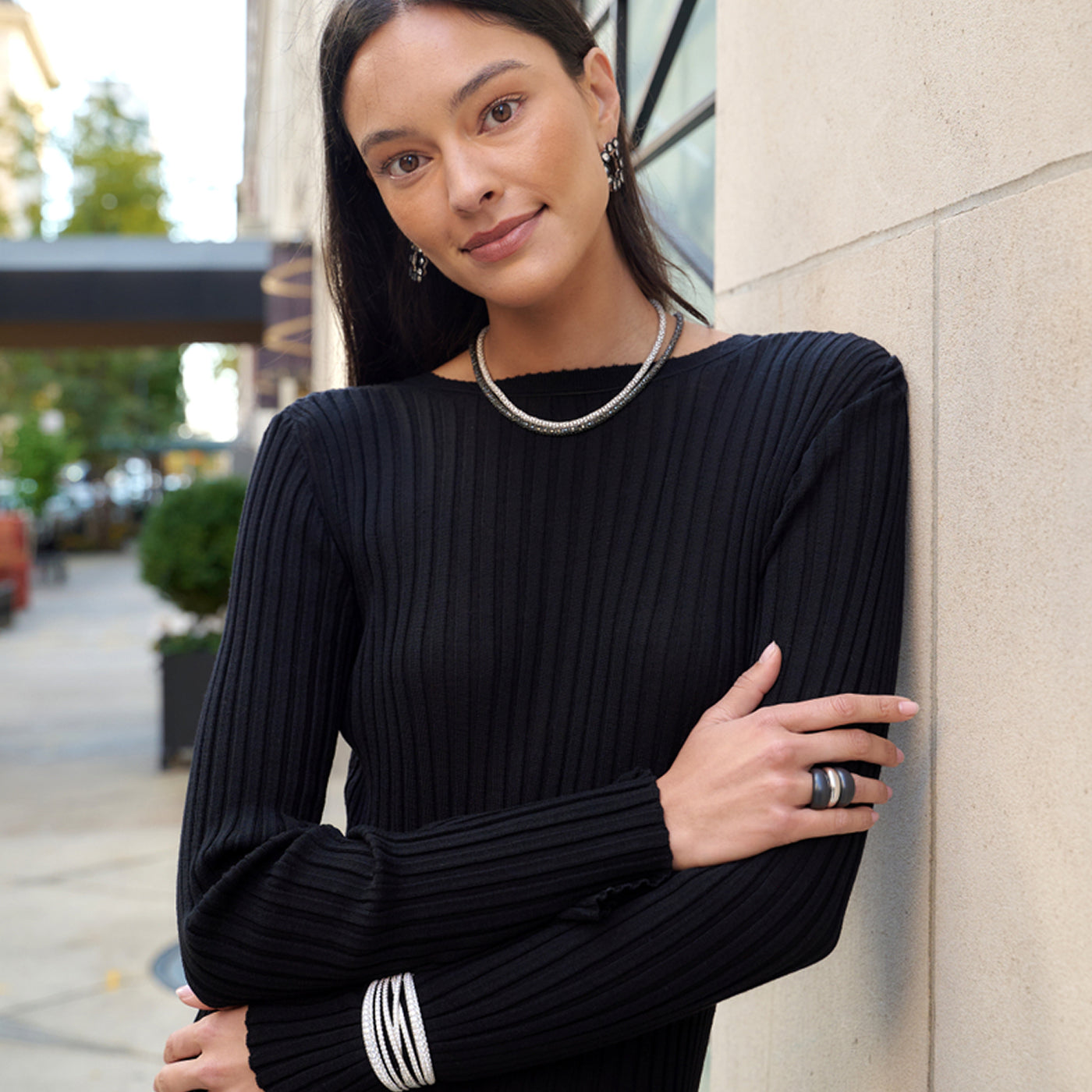 Titanium French Dome Ring