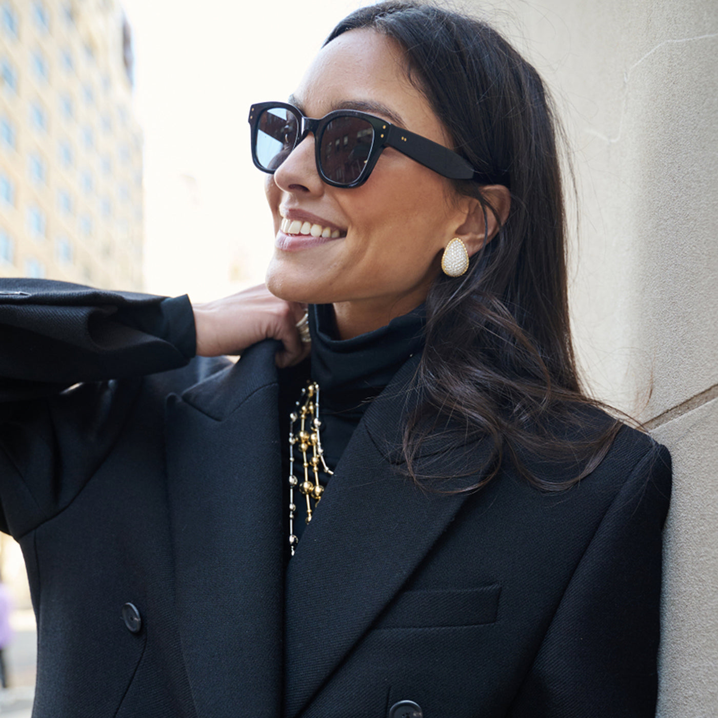 Diamond Medium Anjou Earrings