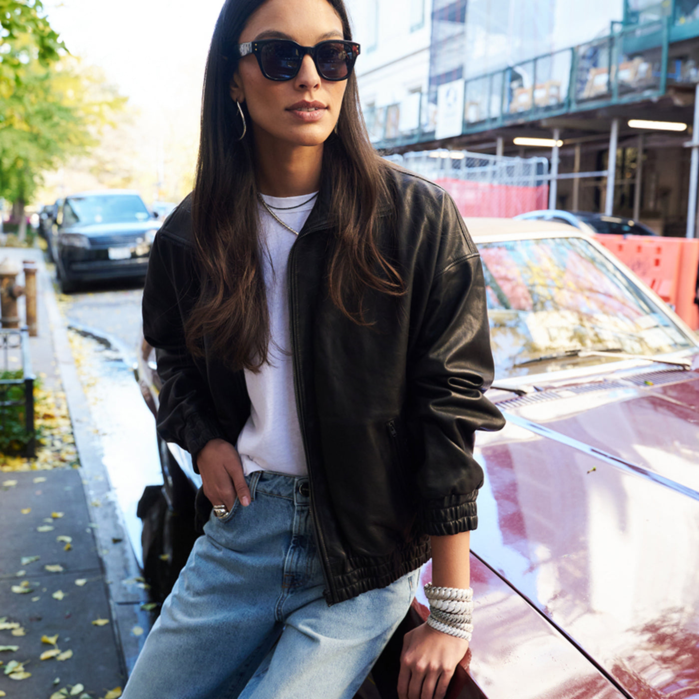 Matte Wave Link Bracelet