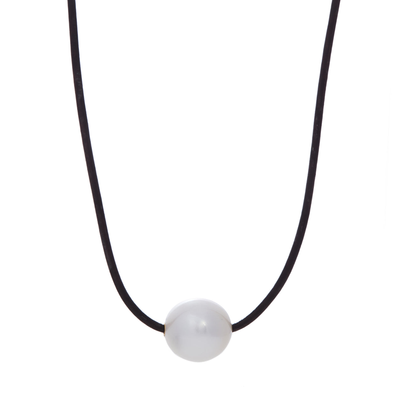 Pearl on a Cord Necklace