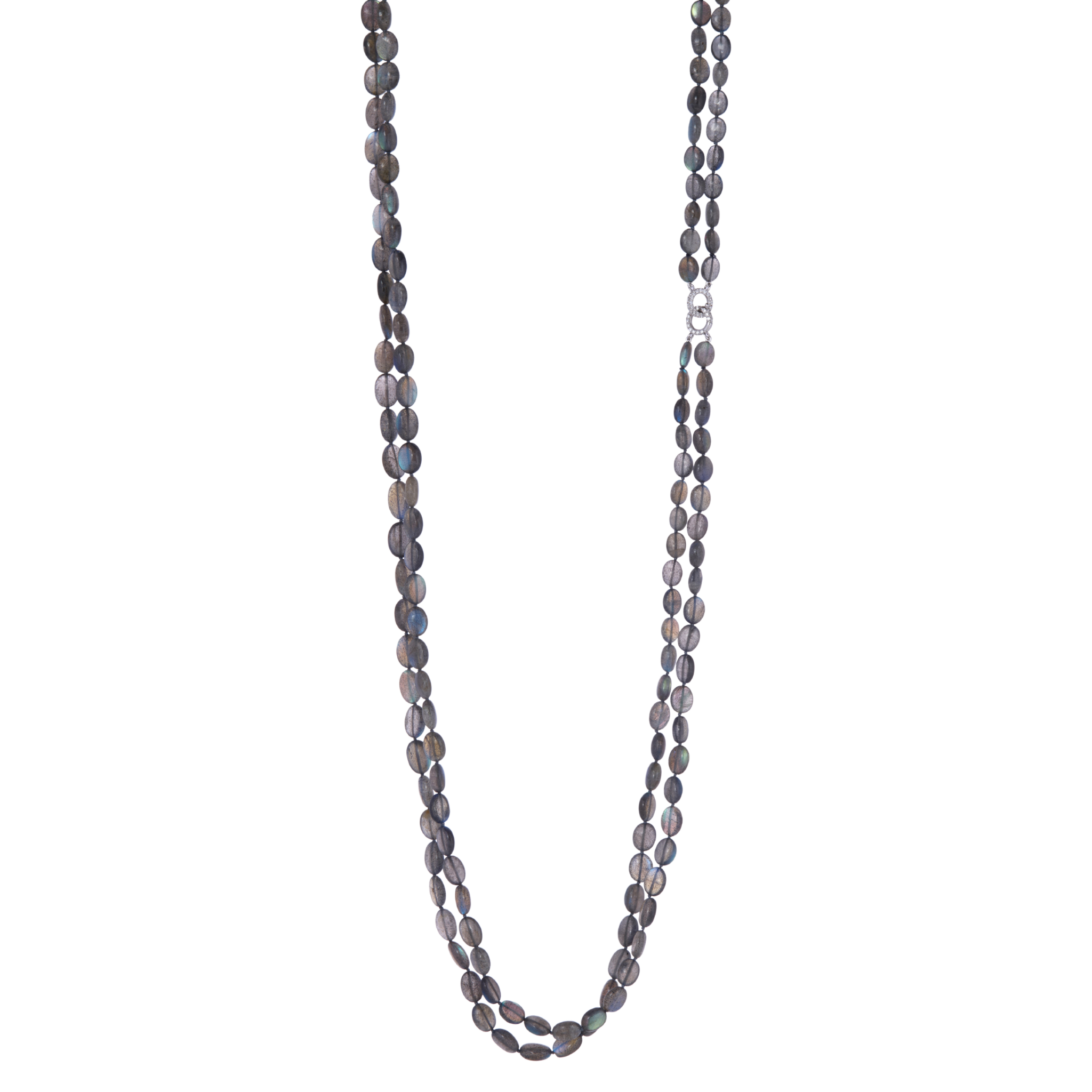 Labradorite Double Strand Necklace