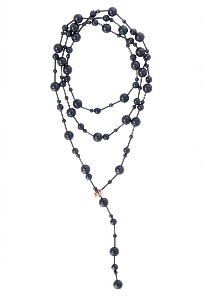 Titanium Satellite Necklace