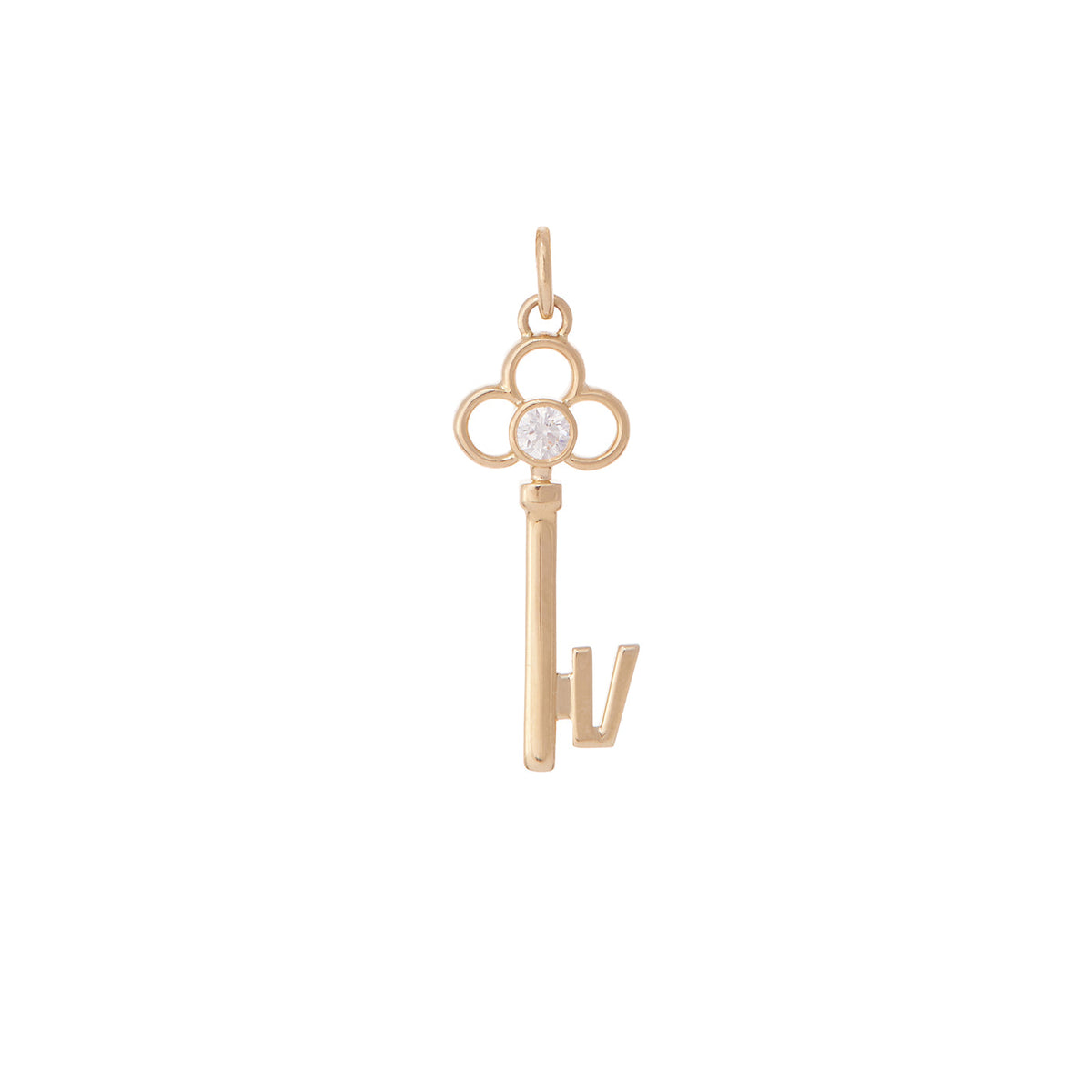 Alphabet Key Charm | Necklaces