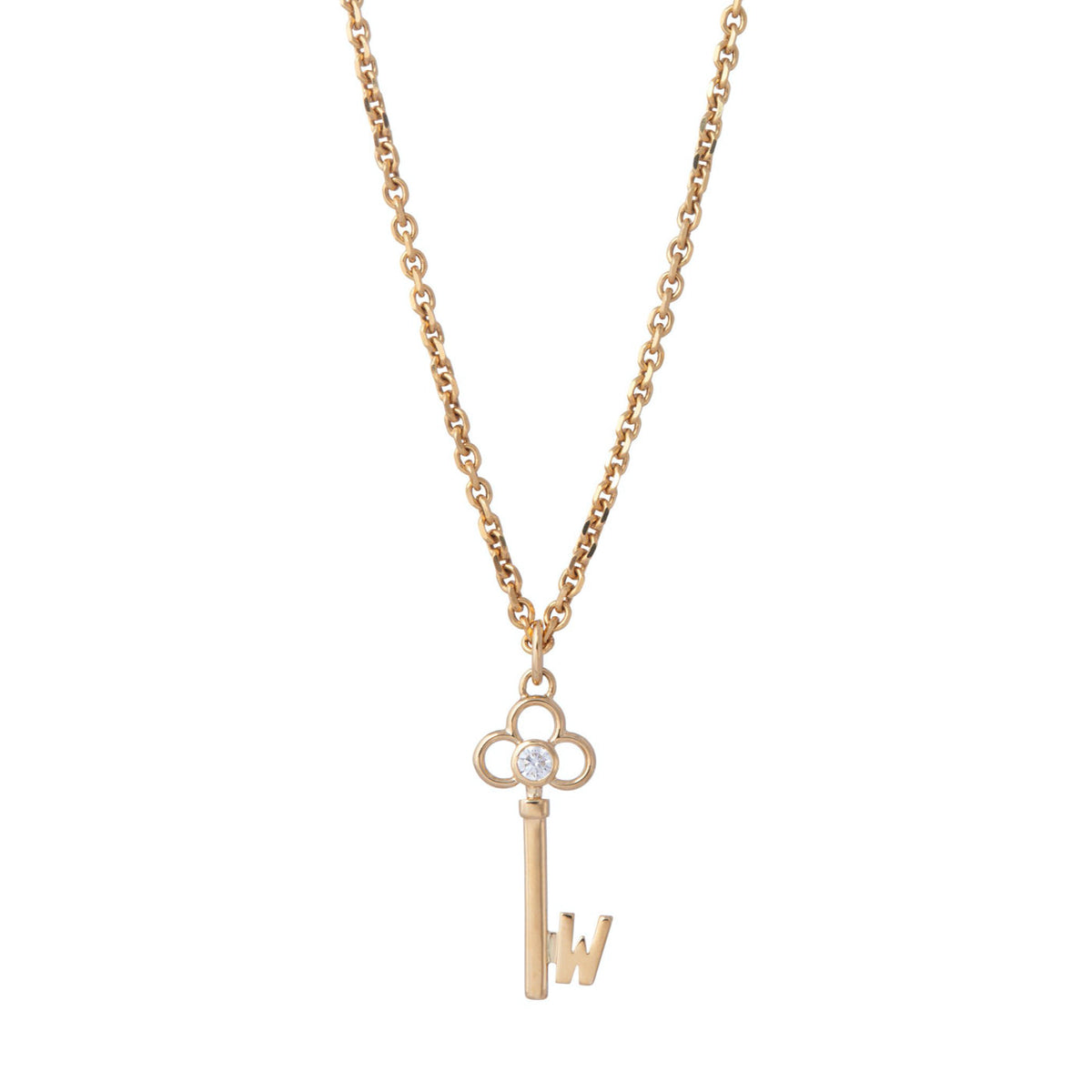 Alphabet Key Charm | Necklaces