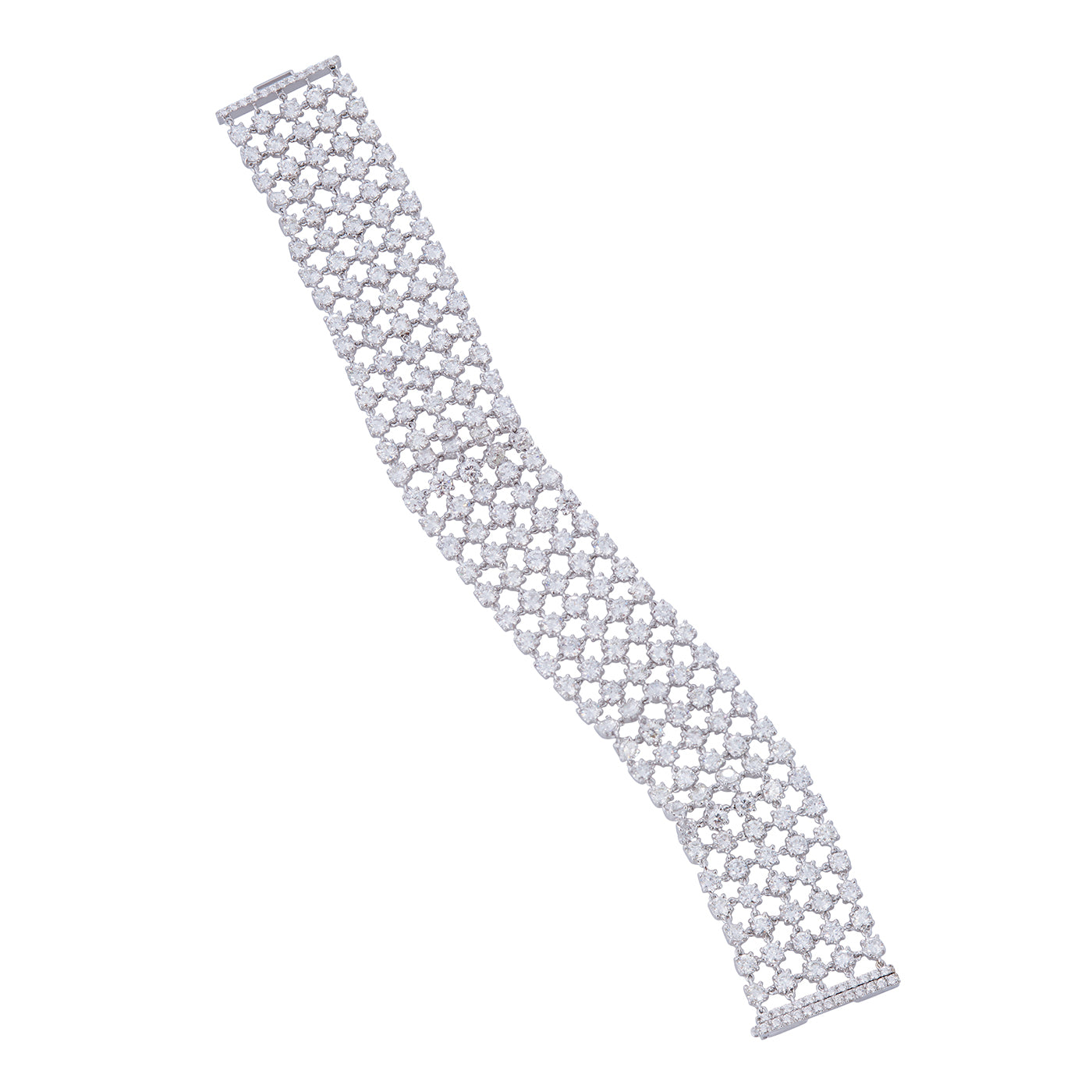 Diamond Five Row Flexible Bracelet | Archival Sale 2024