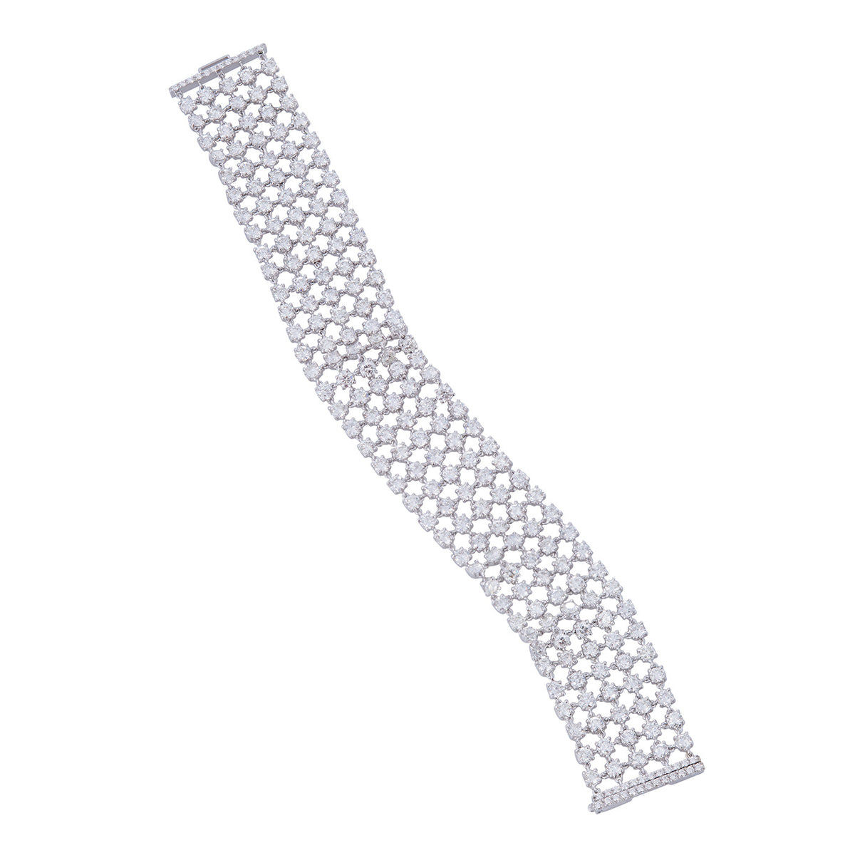 Diamond Five Row Flexible Bracelet | Archival Sale 2024