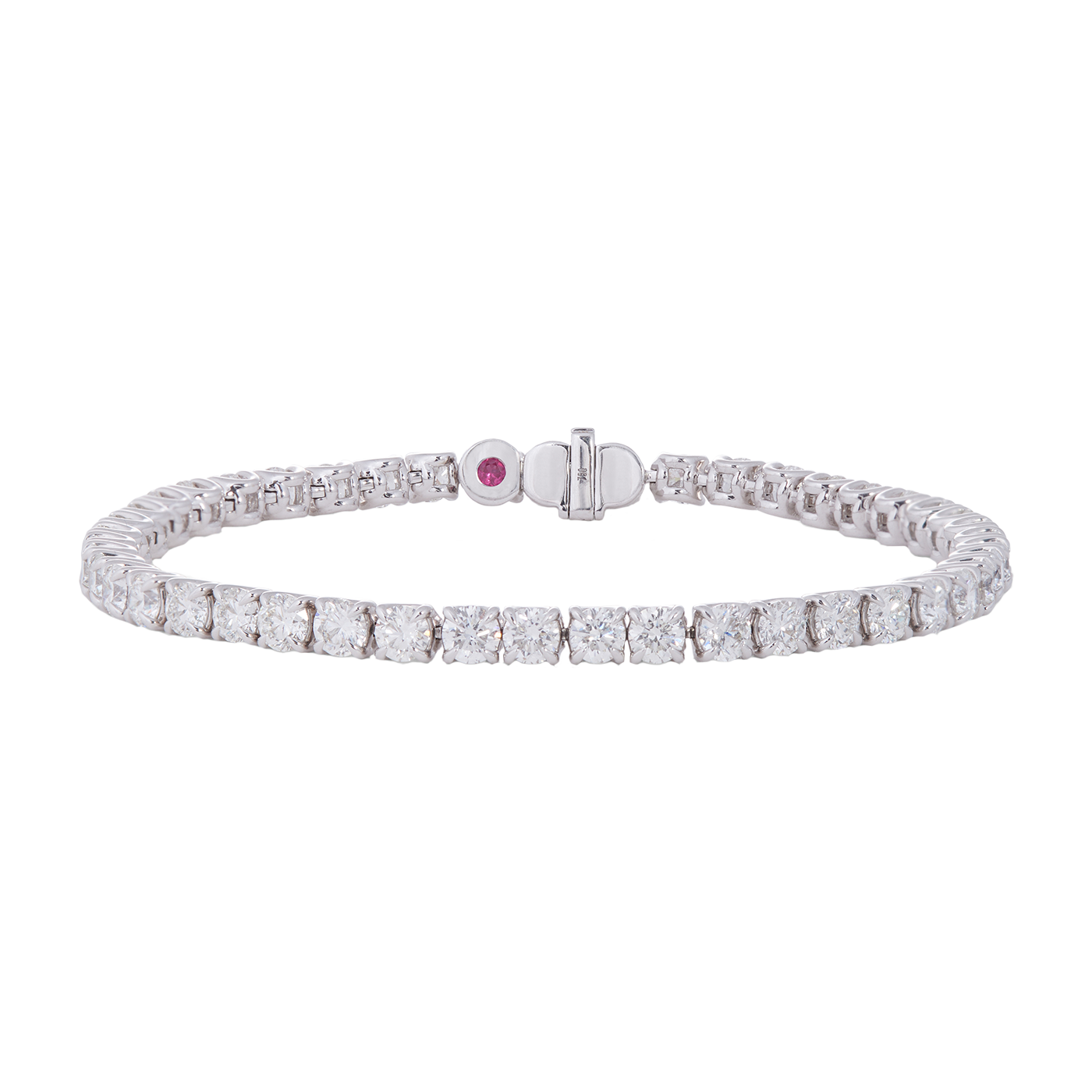 Round Diamond Tennis Bracelet