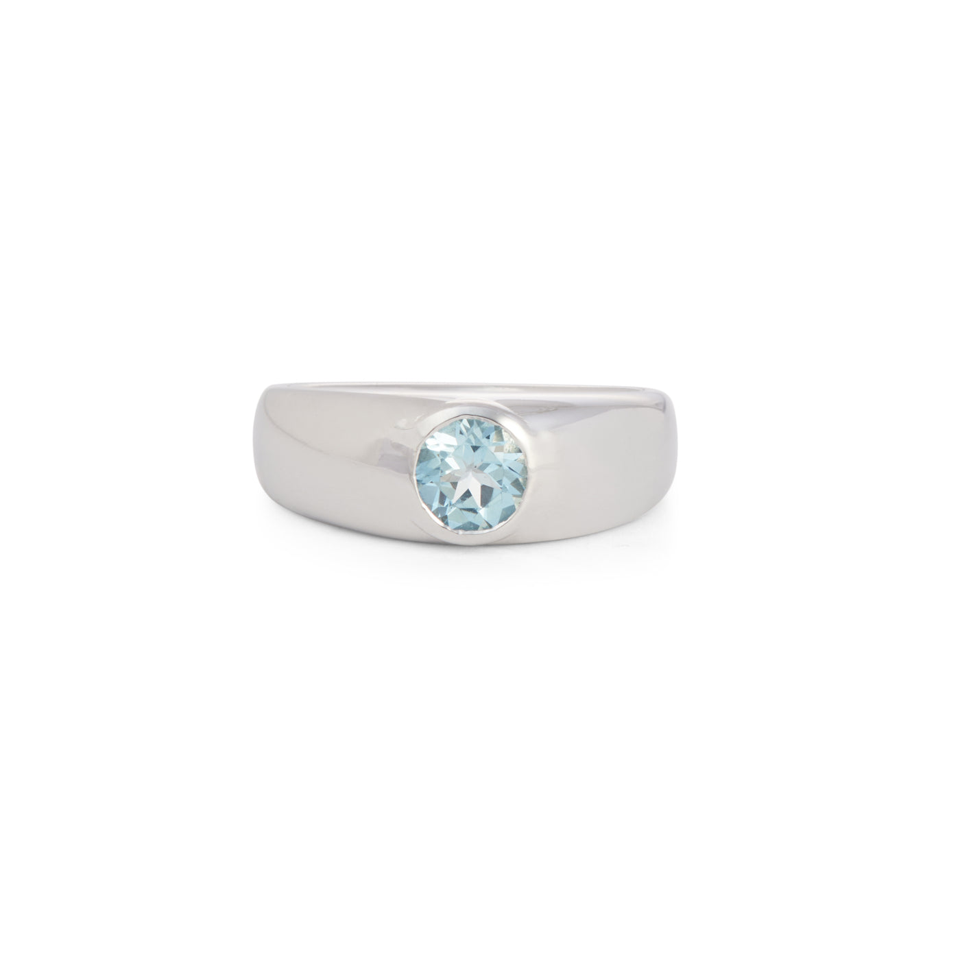 Chevalier Ring with Aquamarine | Rings Rings