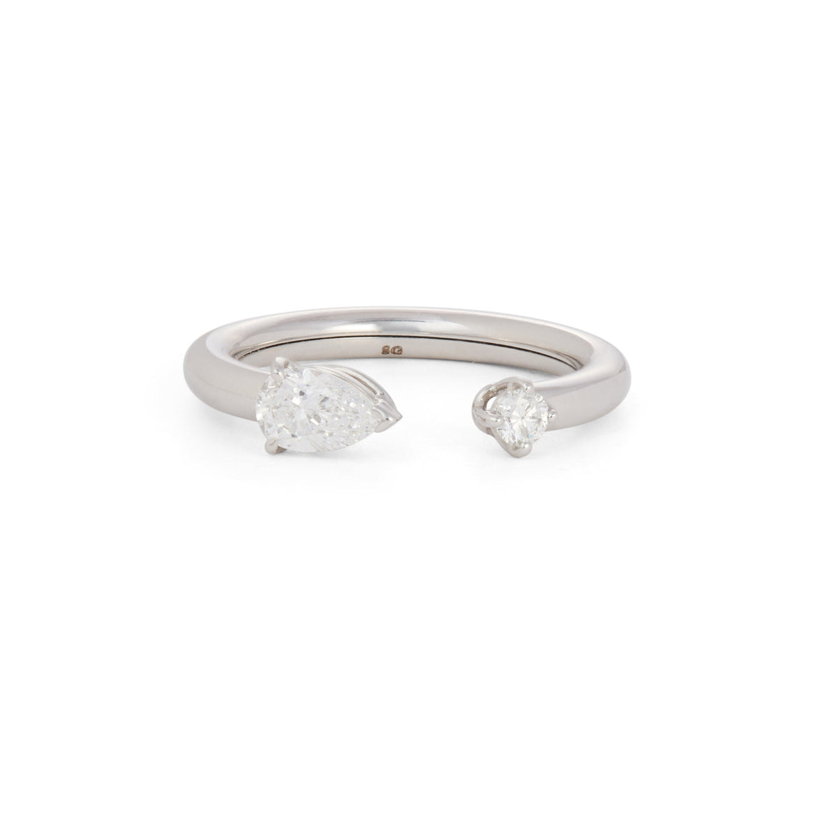 Pleiades Ring with Diamonds | White Gold | Rings
