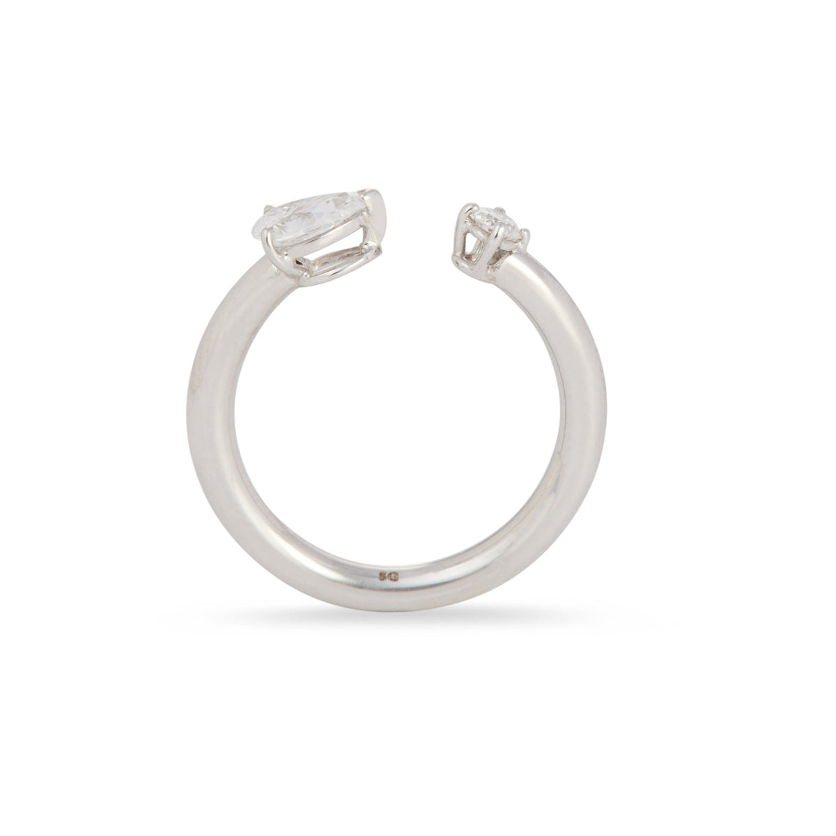Pleiades Ring with Diamonds | White Gold | Rings