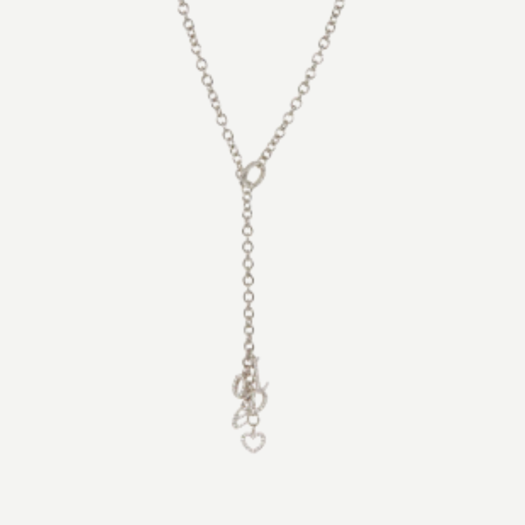 Diamond Love Chain Necklace