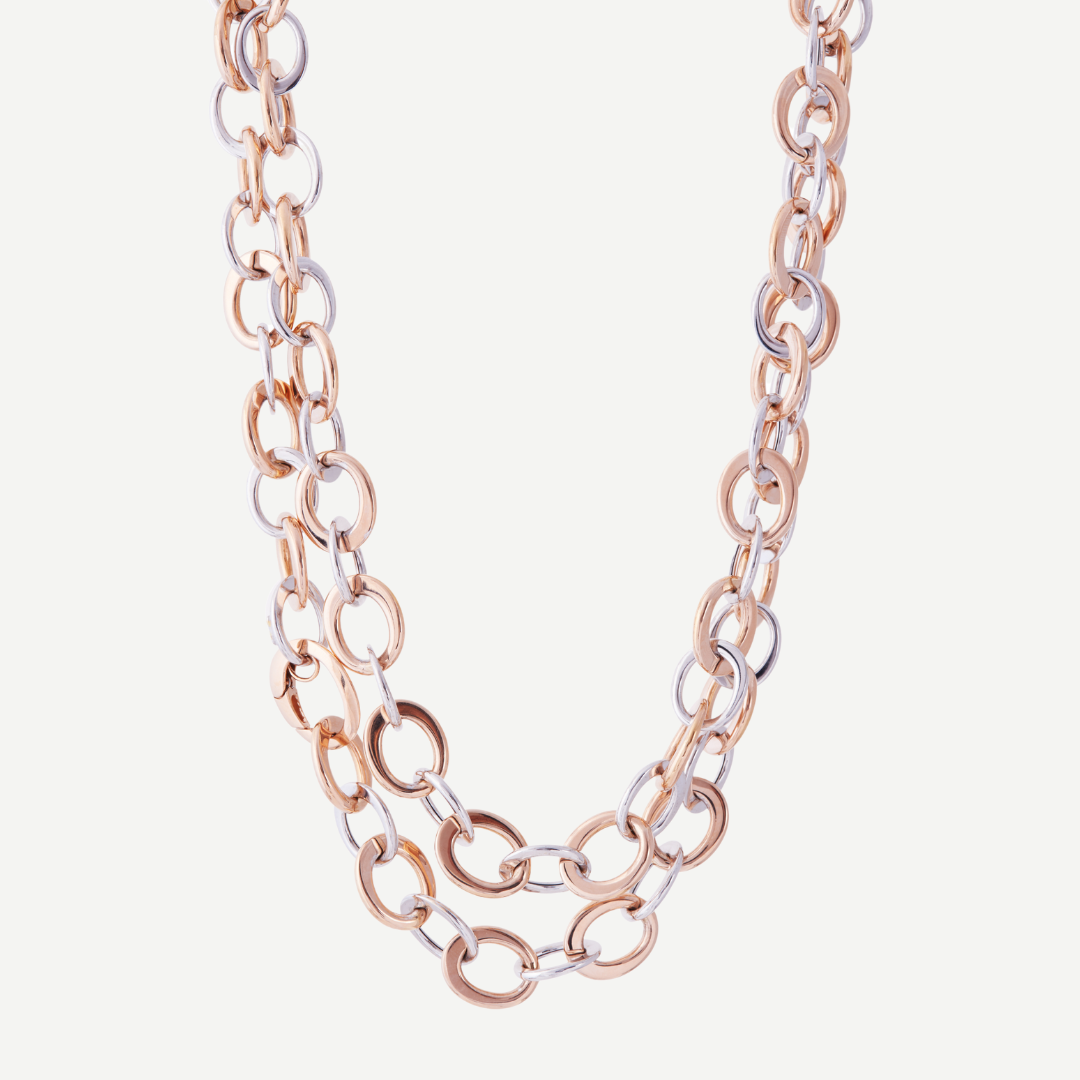 Crescent Link Necklace