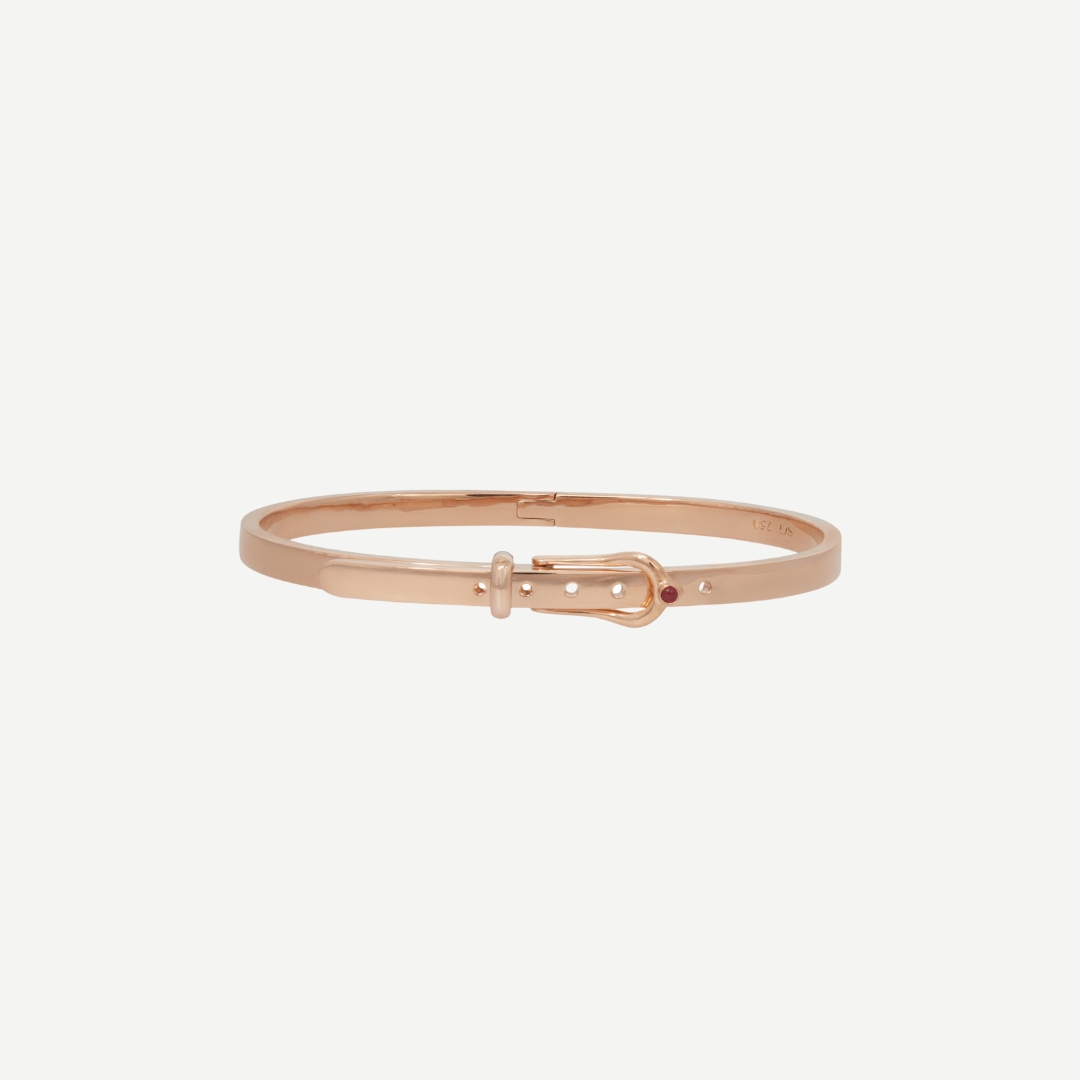 Narrow Buckle Bangle