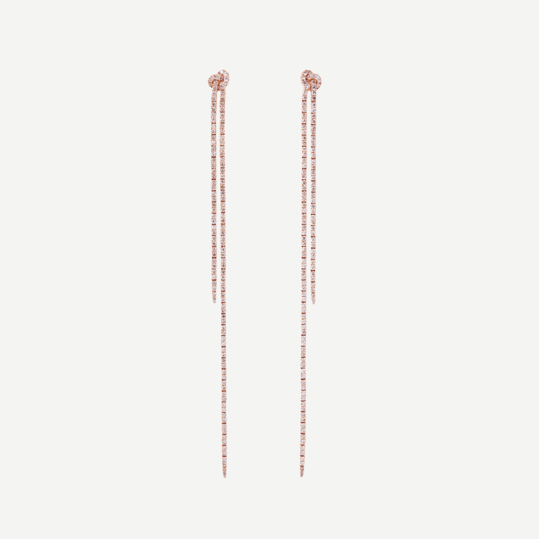 Long Knot Earrings