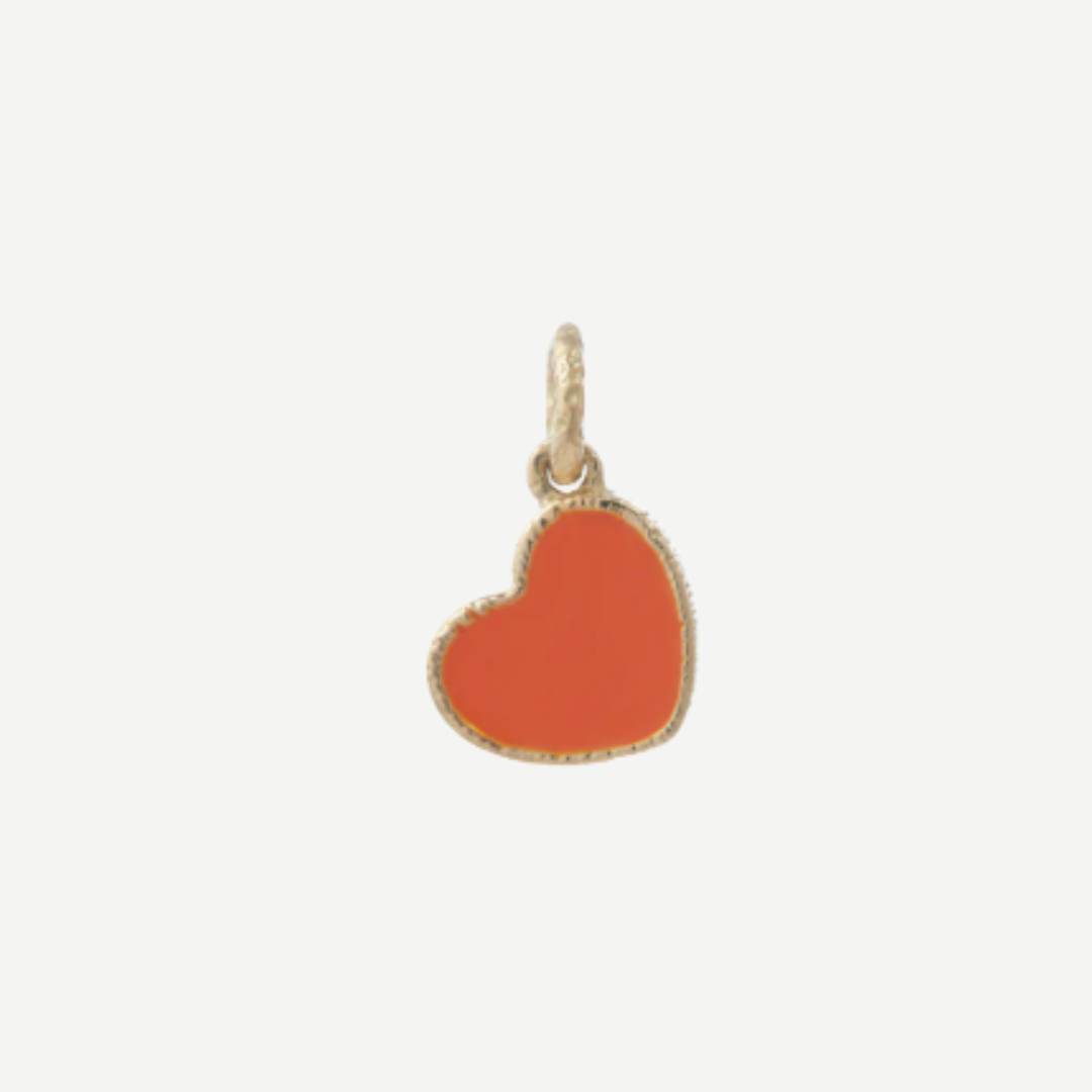 Askew Heart Charm