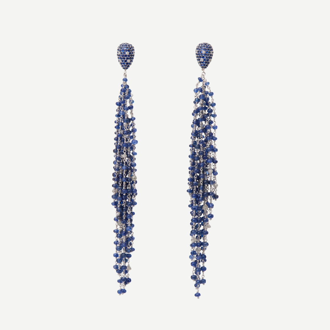 Sapphire Fringe Earrings