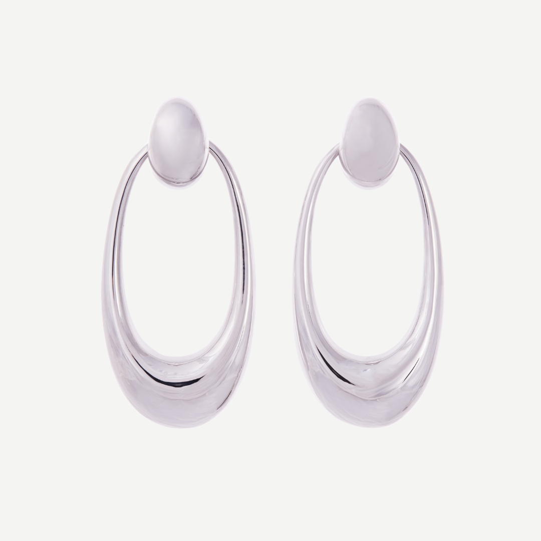 Darrah Door Knocker Earrings - Medium