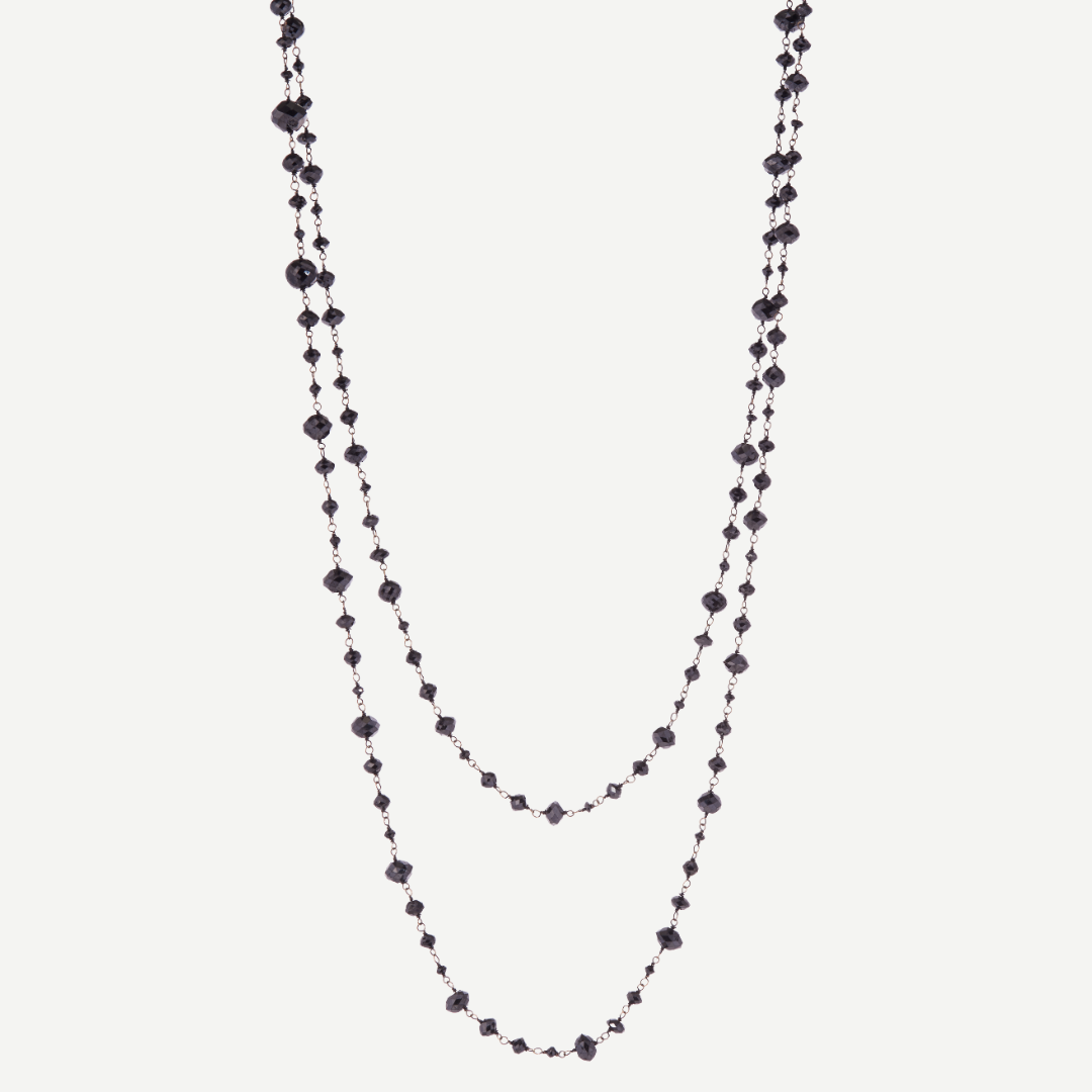 Black on Black Necklace