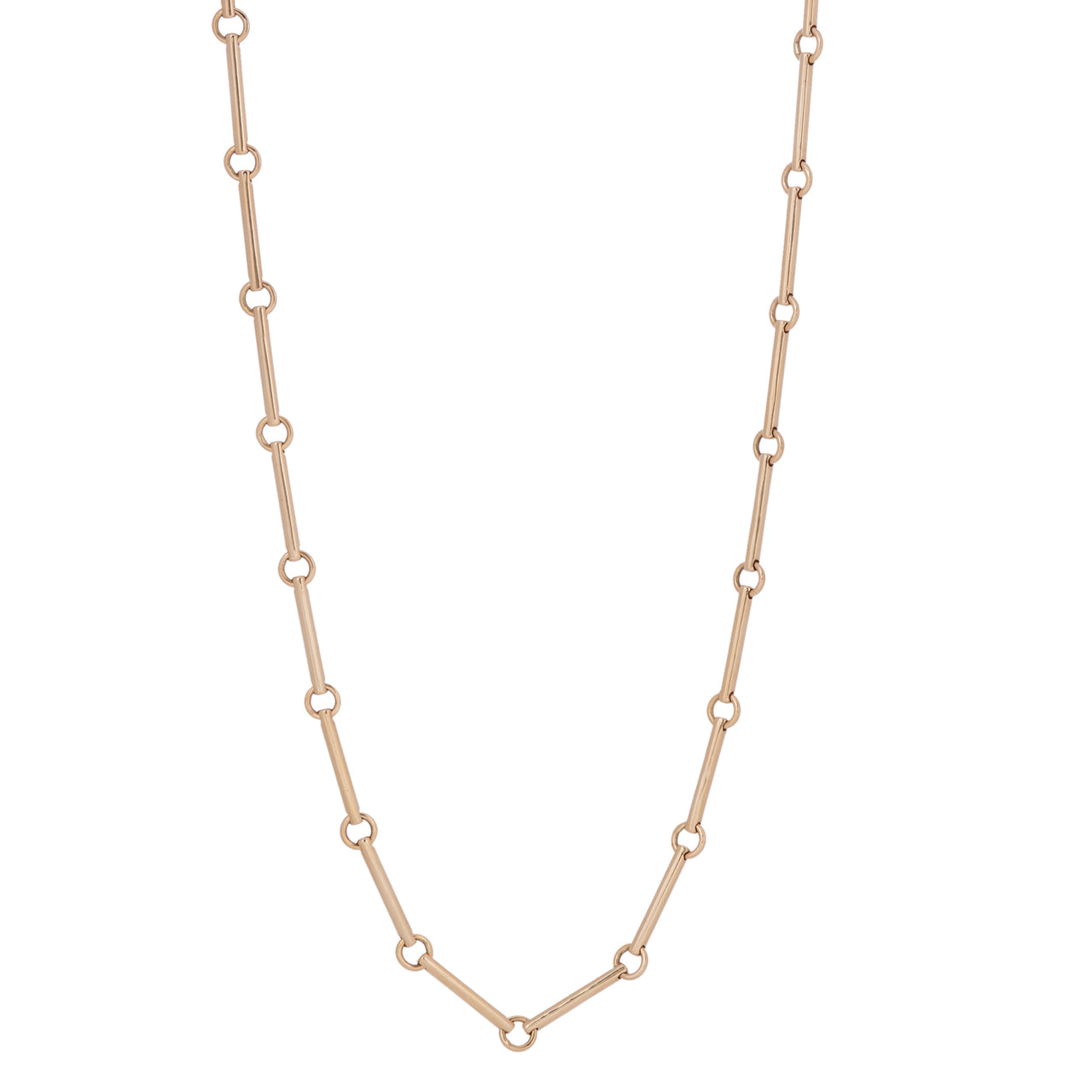 Large Linear Link Necklace