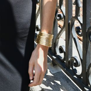 Triple Coil Bracelet