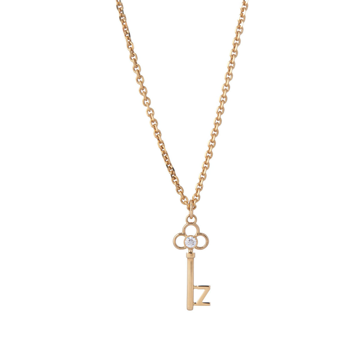 Alphabet Key Charm | Necklaces