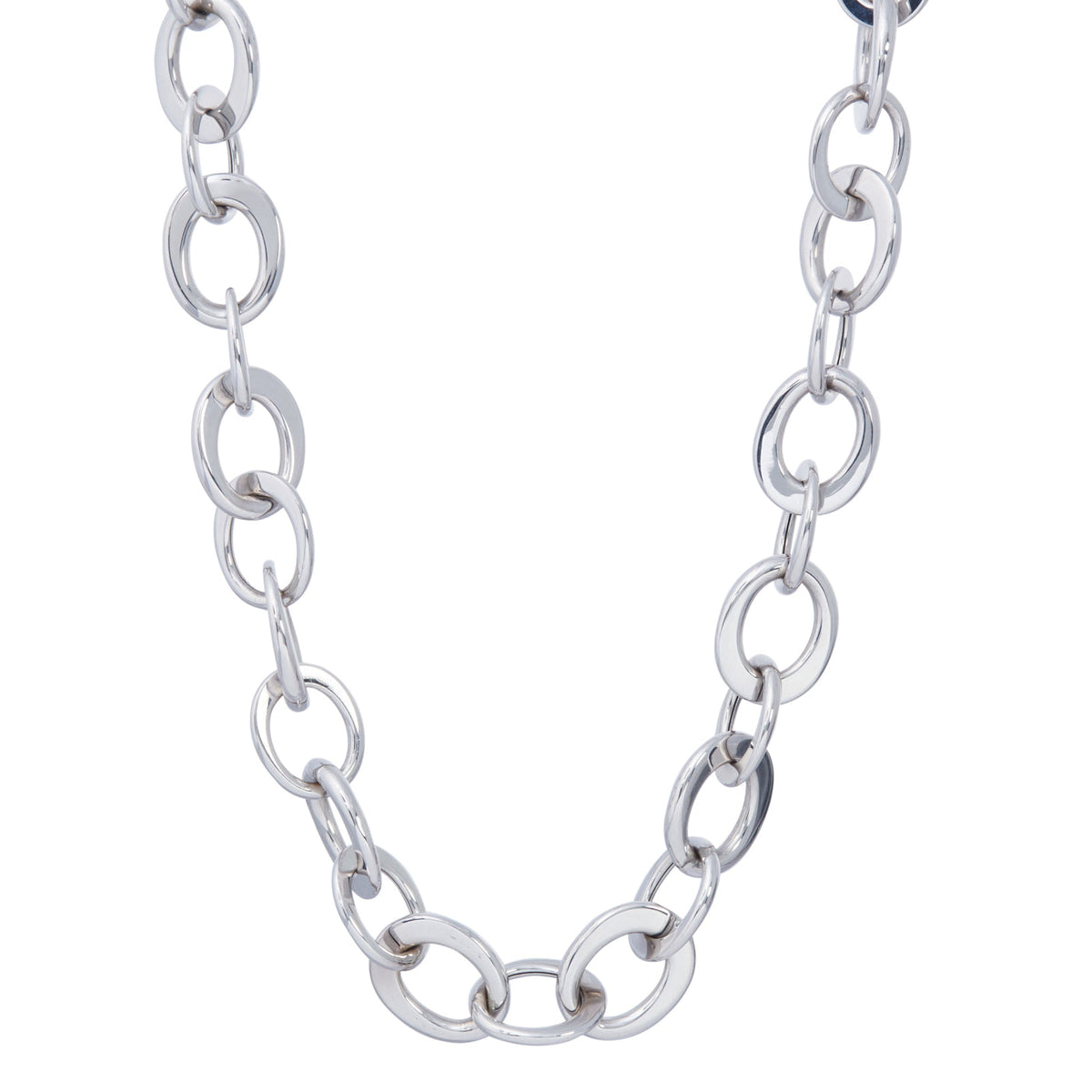 Crescent Link Necklace | Necklaces