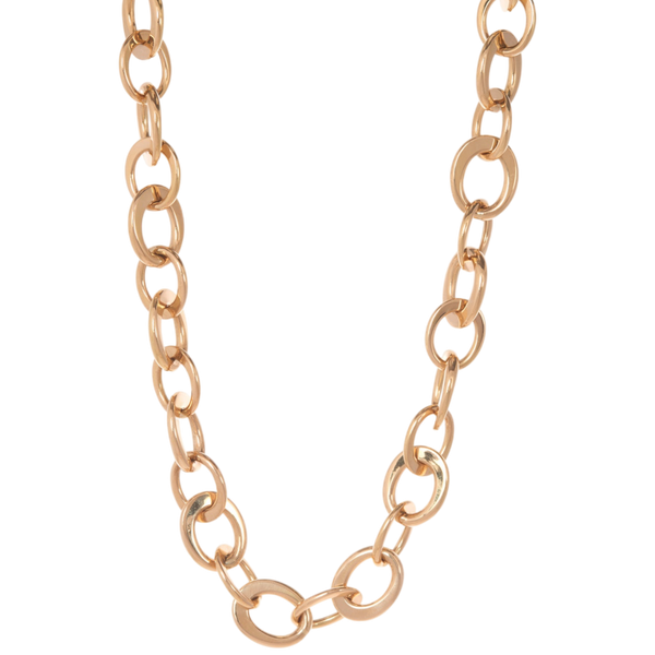 Crescent Link Necklace - Sidney Garber