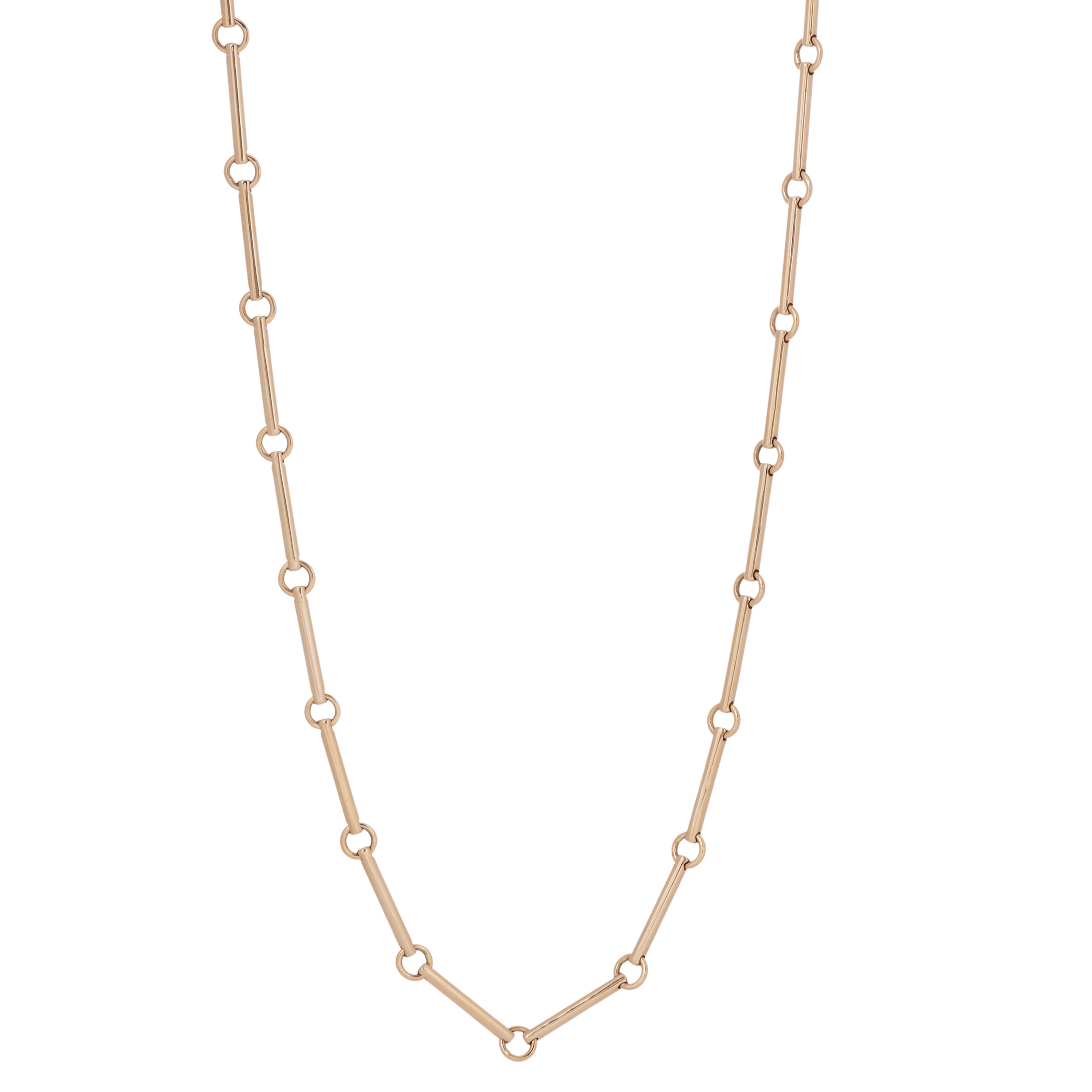 Large Linear Link Necklace