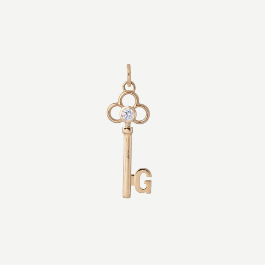 Alphabet Key Charm
