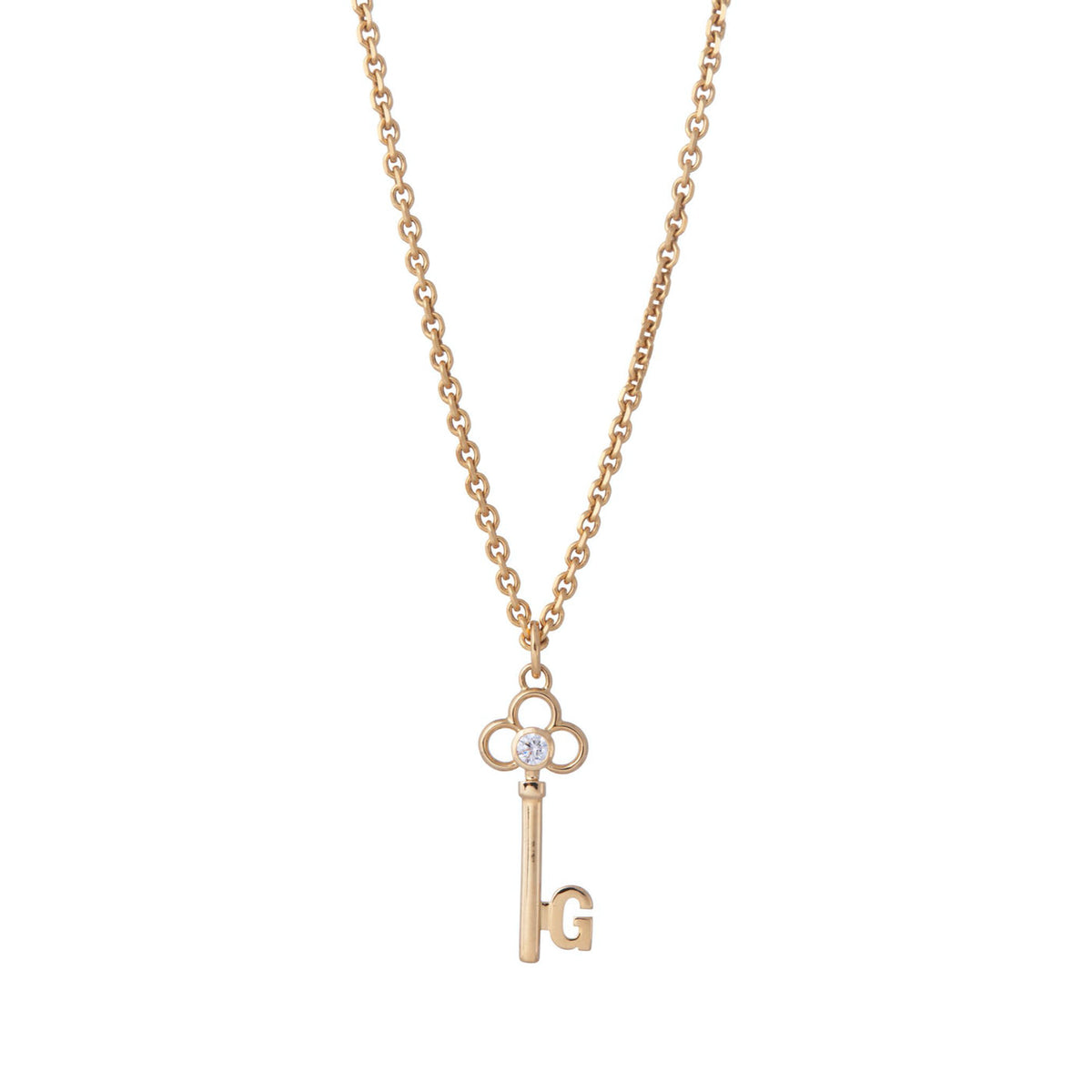 Alphabet Key Charm | Necklaces