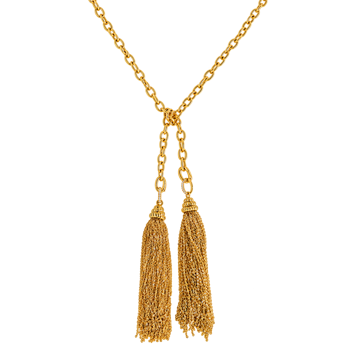 Double Tassel Necklace