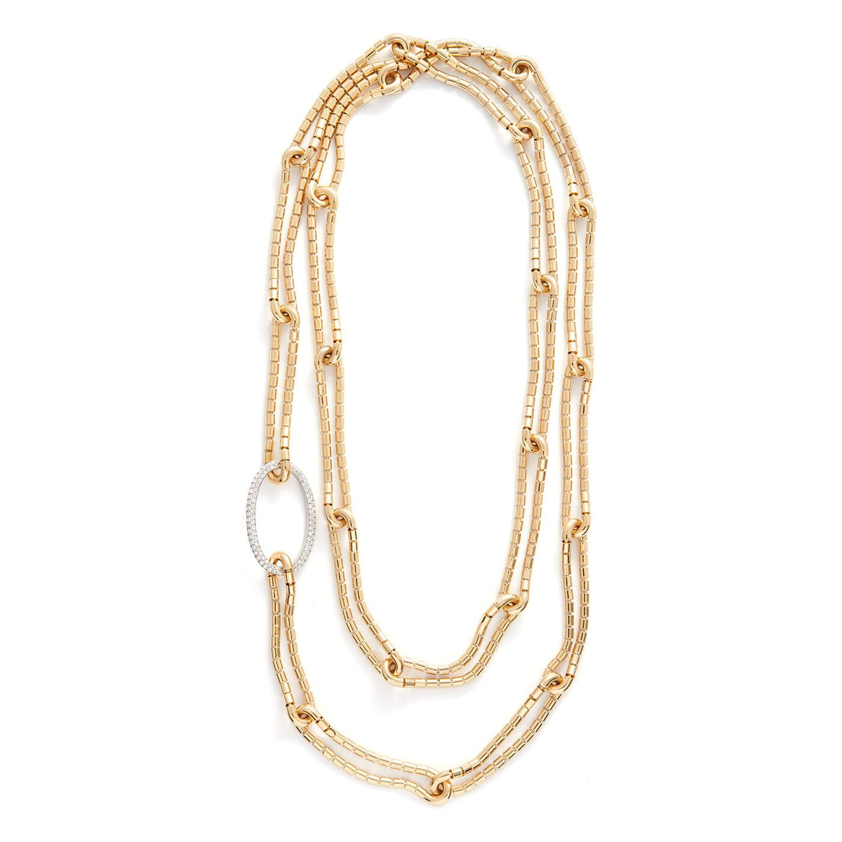 Golden Links Necklace