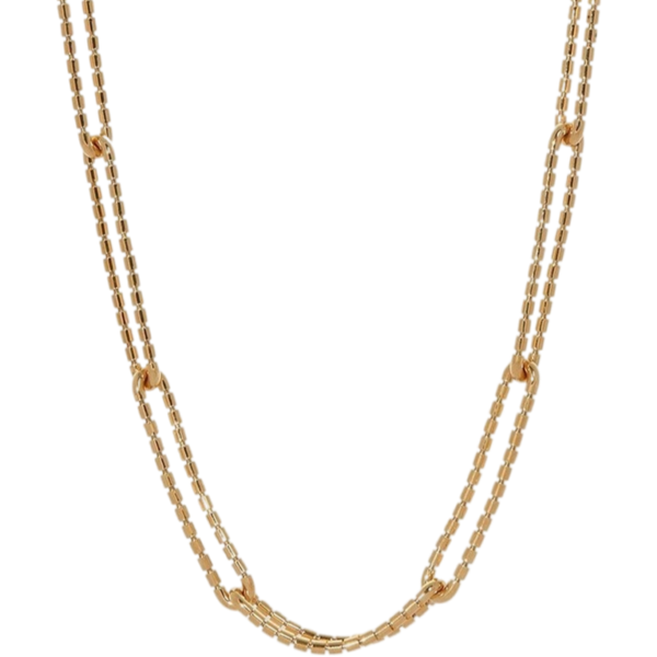 【Monday Edition】24SS GOLDEN CHAIN NECKLACE 1 14K Yellow Gold Oval Link Chain Necklace @ $2900. Shop