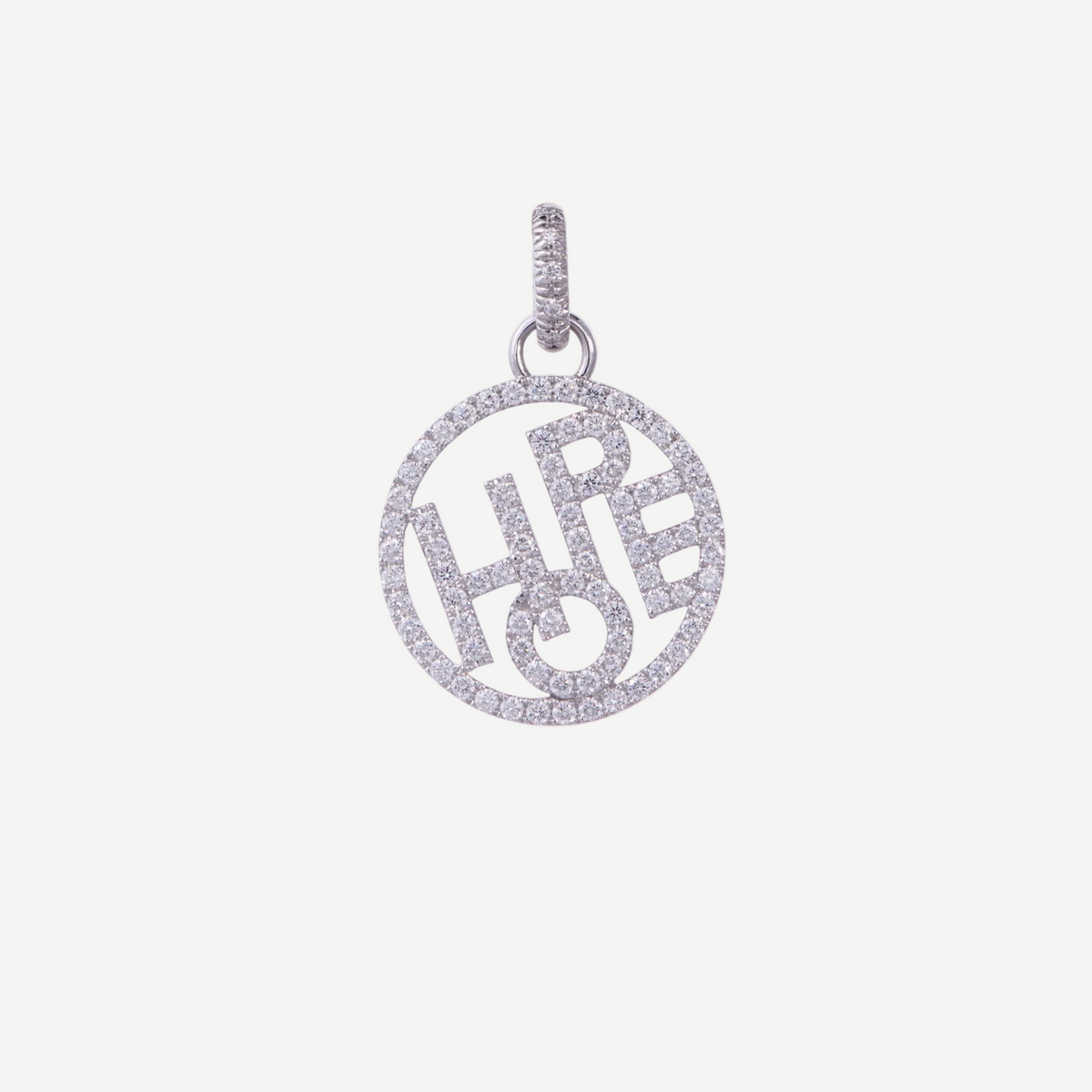 Hope Charm with Diamonds