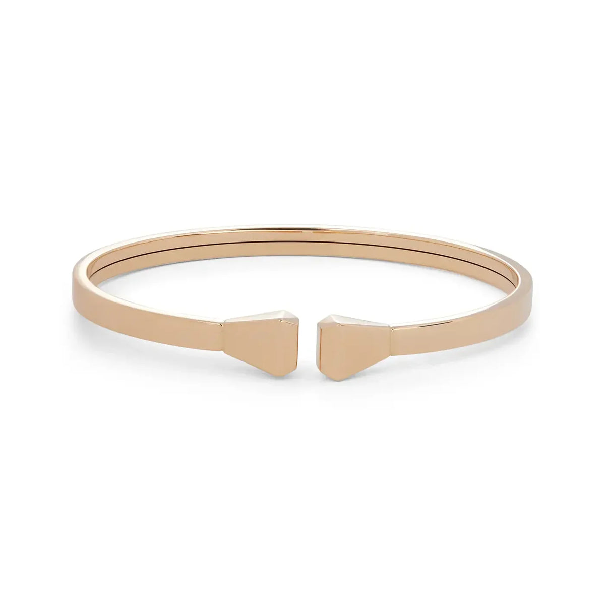 Nail Head Flexible Cuff | Yellow Gold | Bracelets