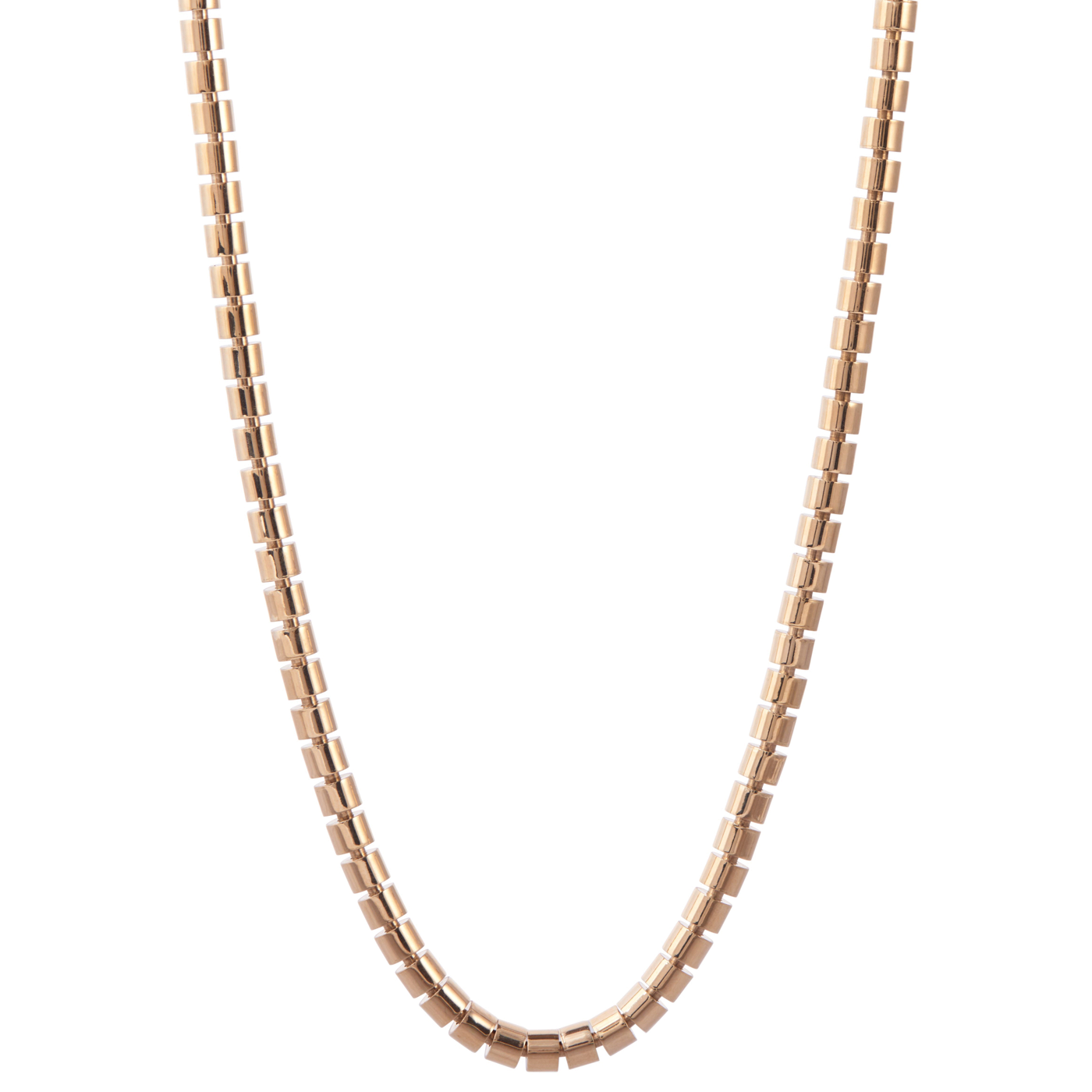 Short Skinny Ophelia Necklace | Yellow Gold / 16 inches | Necklaces