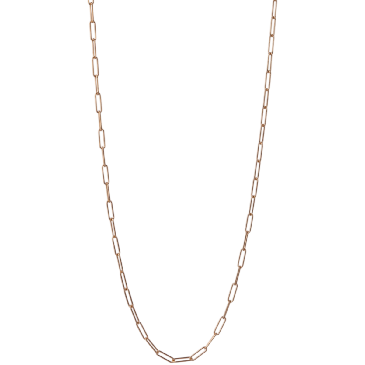 ネックレス・チョーカー [LAN ARCHIVE_official][1074] Clock Semi Rope Necklace Hip Hop Rapper Stylish 14k Gold Plated 8mm 24