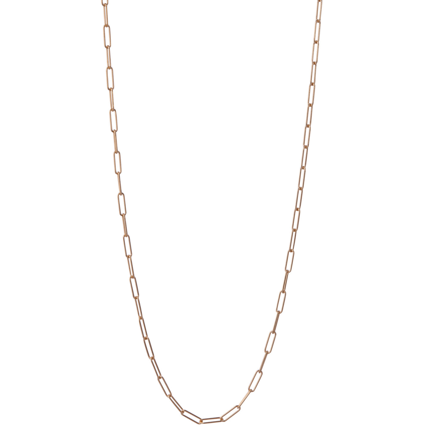 Paper Clip Chain Necklace - Sidney Garber