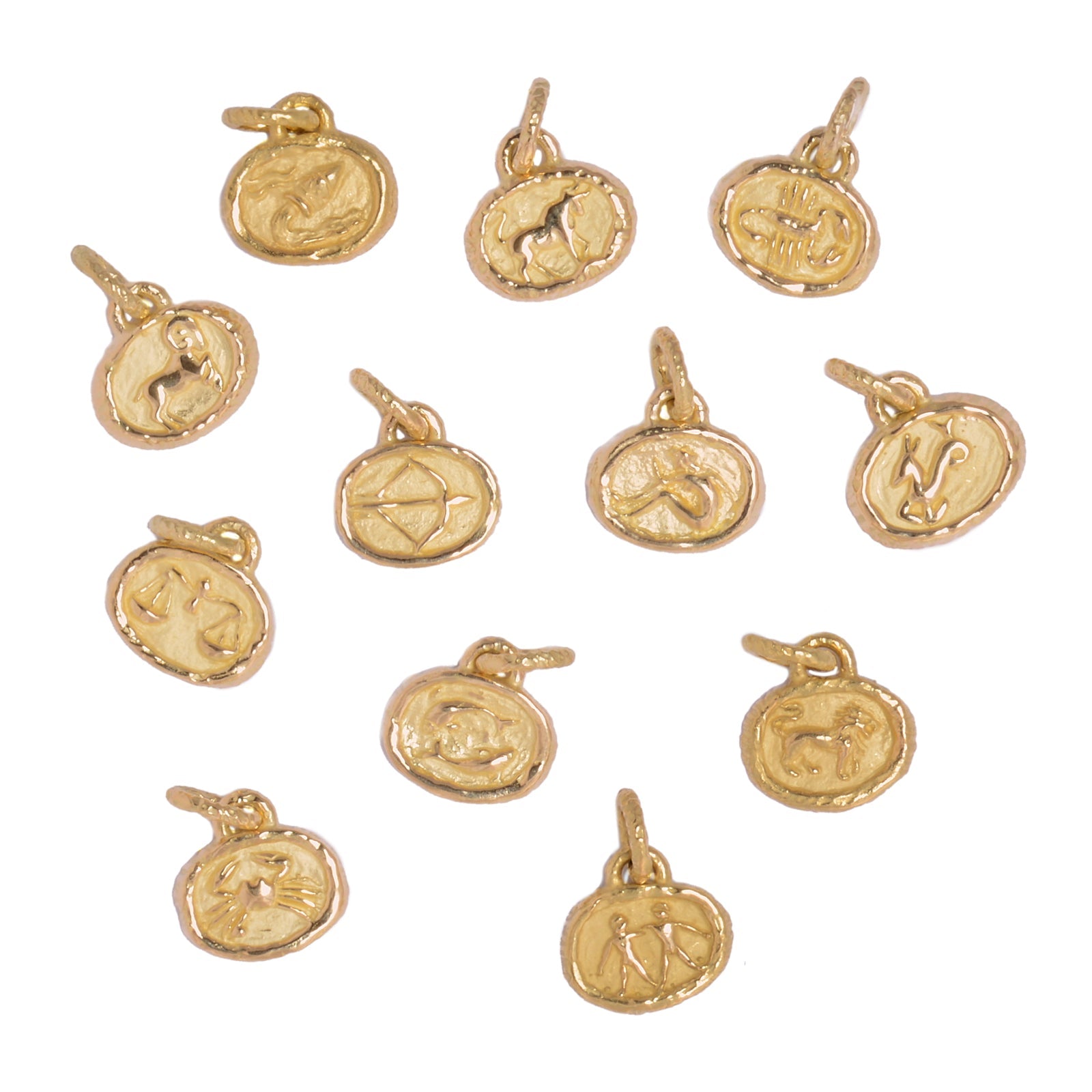 Petite Aquarius Pendant | Yellow Gold / Petite | Zodiacs