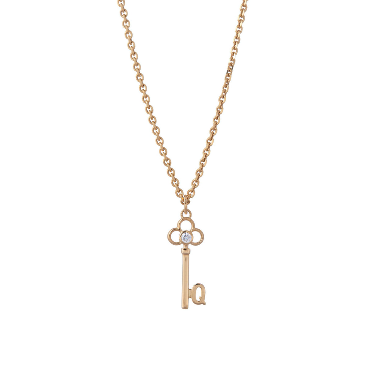 Alphabet Key Charm | Necklaces